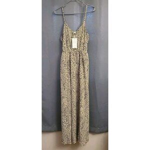 KIRUNDO Womens Summer Maxi Sun Dress Spaghetti Strap V Neck Flowy High